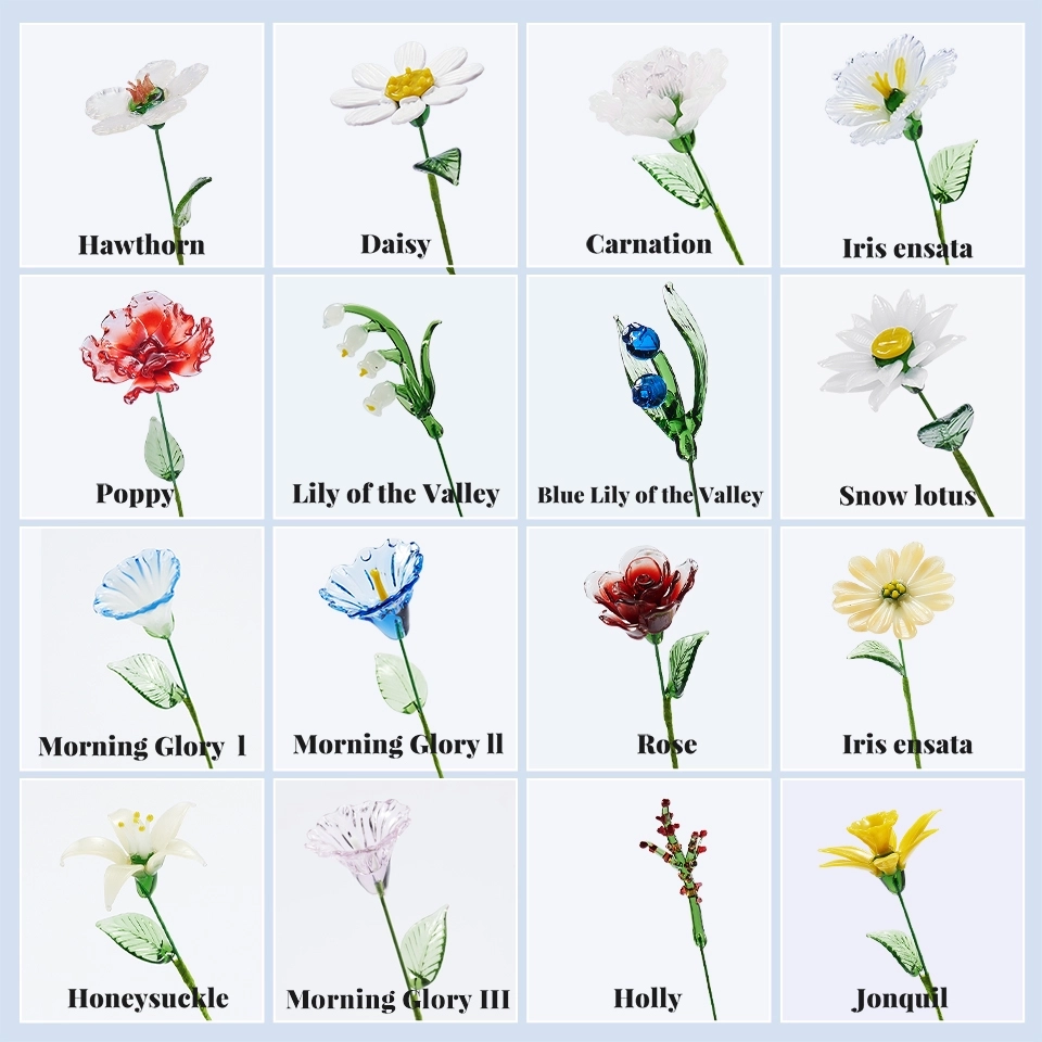 In Loving Memory: Artisan Handblown Glass Flower Tribute – A Lasting Symbol of Love and Remembrance (6)