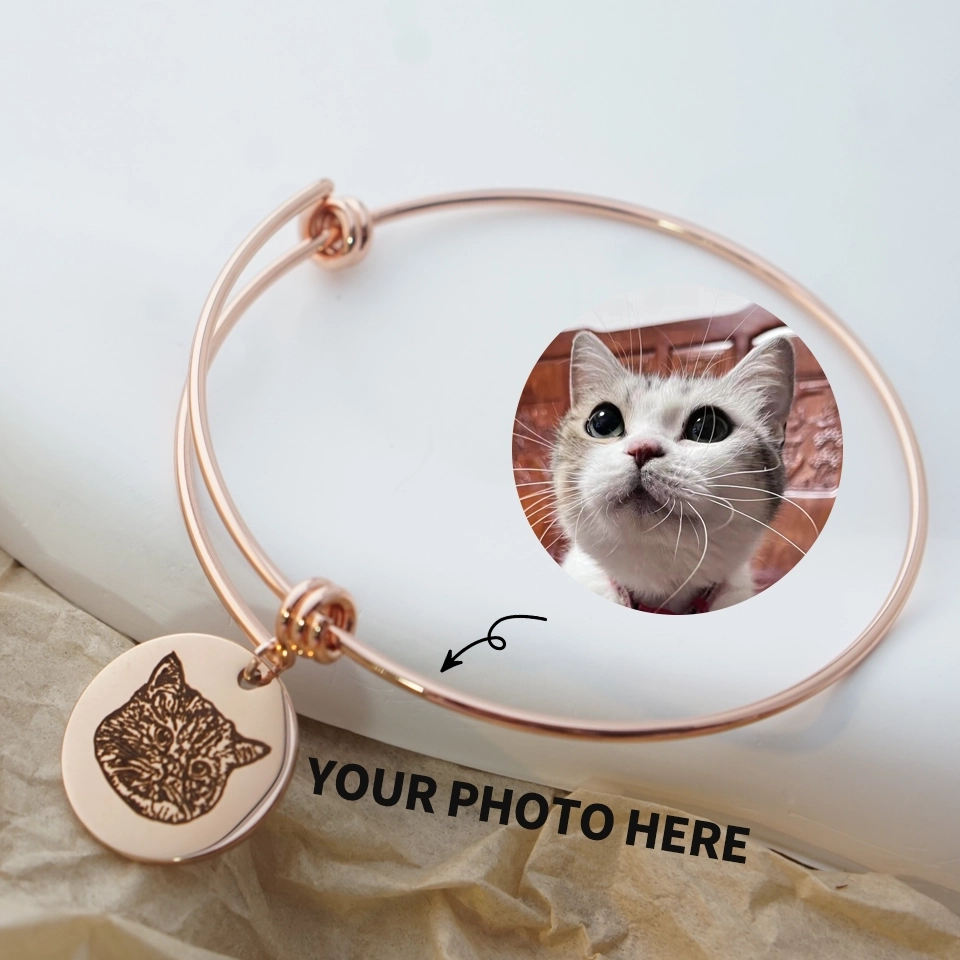 Personalized Pet Gifts Dog Lovers Bracelet Adjustable Bracelets for Women Dog Mom Pet Lover (3)